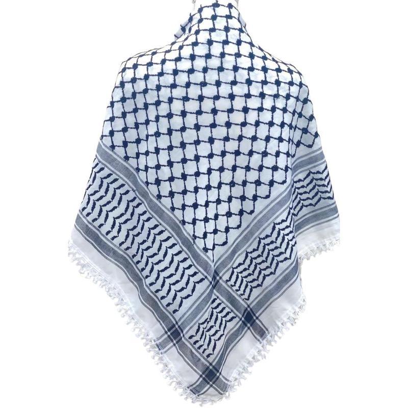 Kuffiyeh with Sharshoba Cotton - Palestinian Elegance Keffiyeh