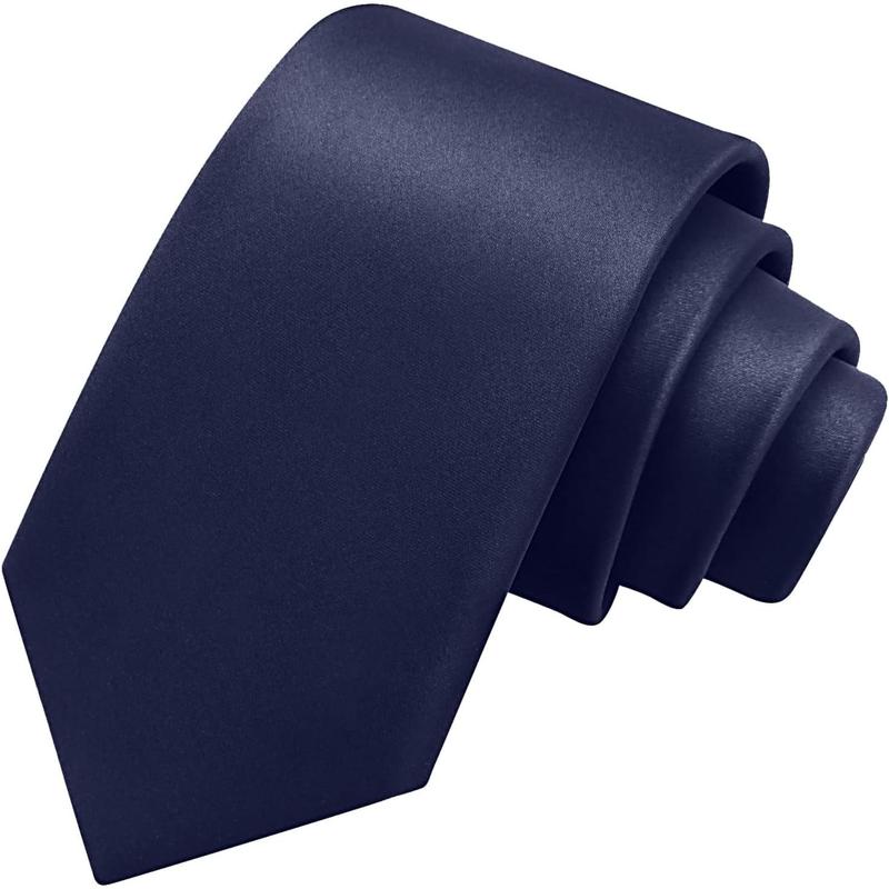 Men's Ties Solid Pure Color 3.15