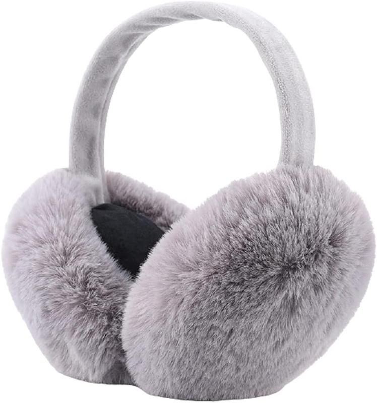 Ear Muffs Warm Furry Earmuffs Ear Warmers for Women Girls, Winter Faux  Ear Covers for Outdoor Use