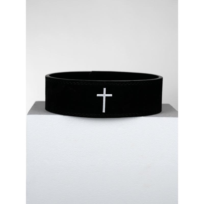 Cross 10MM Lever Suede Belt