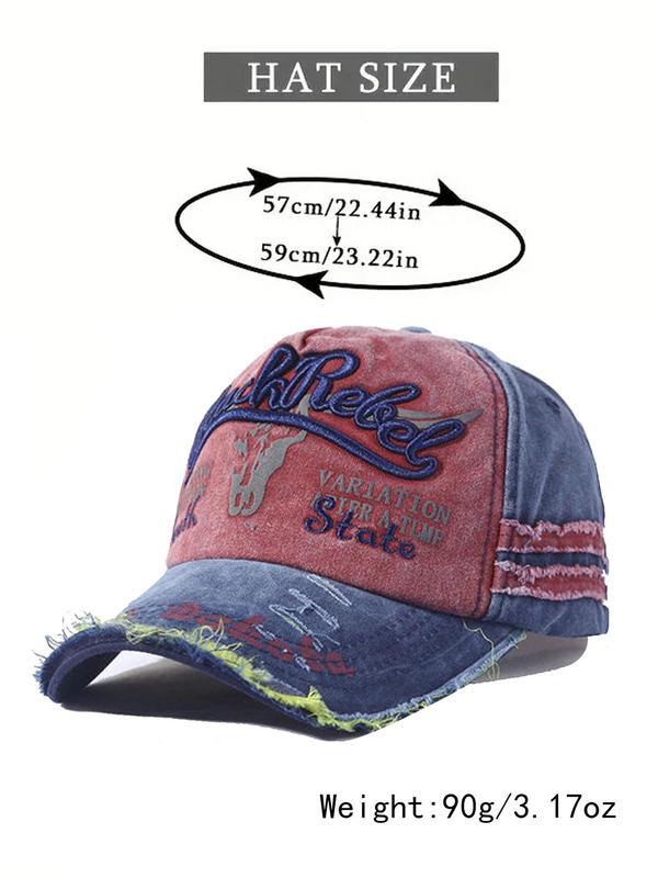 Casual Summer Trendy Letters Design Trucker Hats for Men & Women, Street Sportive Baseball Cap for Indoor and Summer Outdoor Wear, Vintage Country Boy Hats for Men & Women for All Season