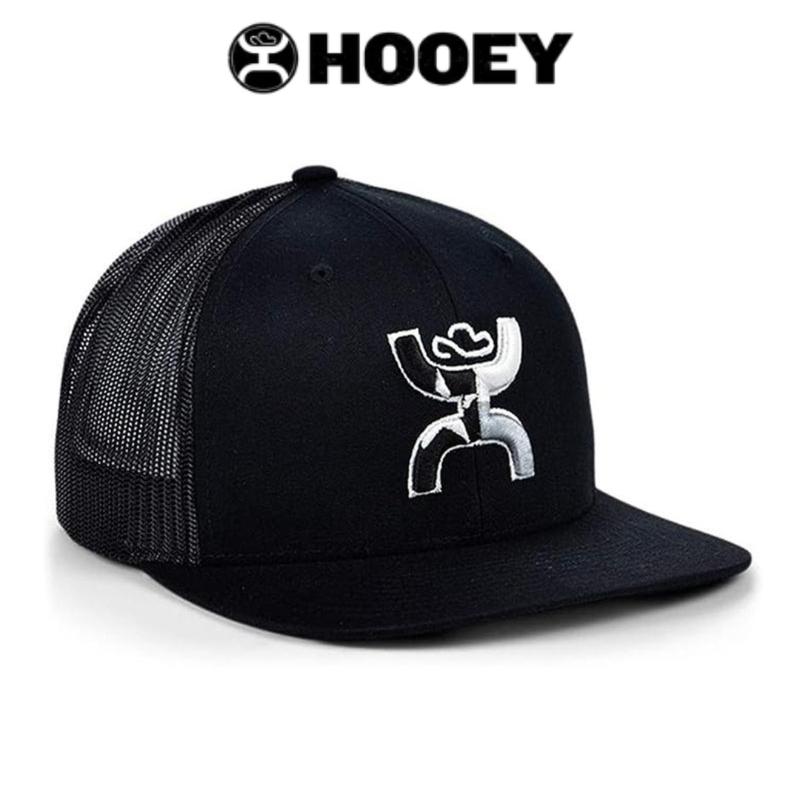 HOOEY Trucker Hat - Unisex-Adult, Men's Modern Fitted, Adjustable Snapback, Classic Logo, 100% Polyester - Perfect For Outdoor Adventures, Sports, Casual Wear, Hiking, Fishing, Camping, Traveling, And Sun Protection