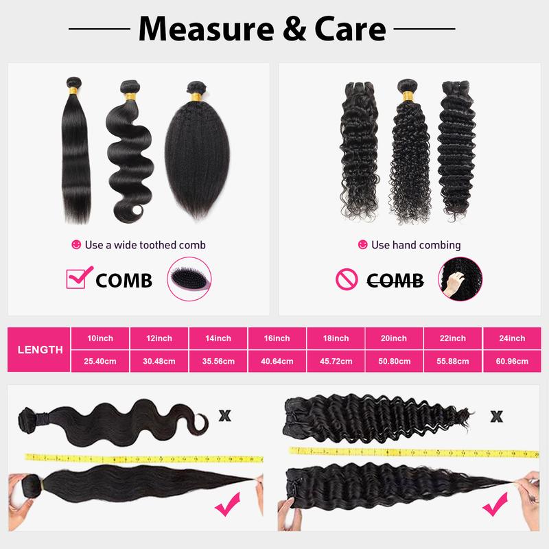 Brazilian Deep Wave Bundles with Closure Human Hair Bundles with 4x4 Lace Closure Unprocessed Virgin Human Hair 3 4 Bundles with Closure