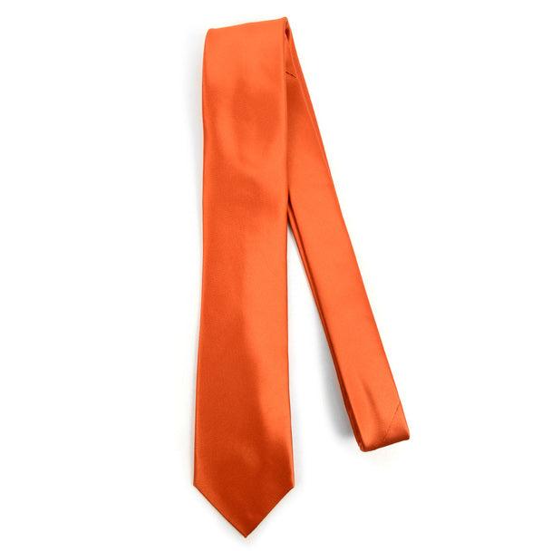 Men's Tie - Solid Color Premium Quality Formal Tied - Decorative Tipping