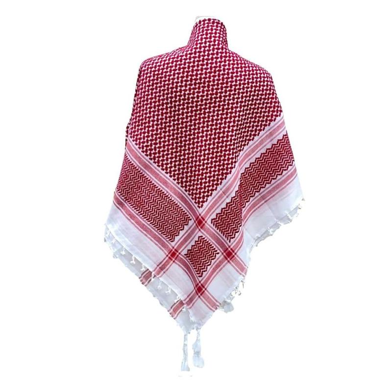 Kuffiyeh with Sharshoba Cotton - Palestinian Elegance Keffiyeh