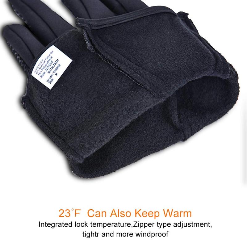 Ultimate All-Weather Touchscreen Gloves Stay Warm & Connected with Windproof, Adjustable Gloves for Outdoor Activities Stay Cozy Unisex Warm Gloves