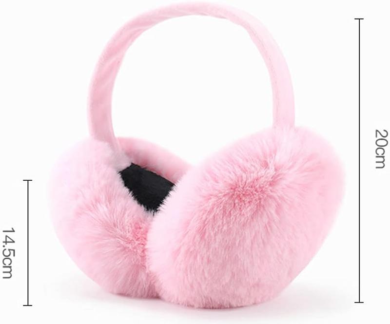 Ear Muffs Warm Furry Earmuffs Ear Warmers for Women Girls, Winter Faux  Ear Covers for Outdoor Use