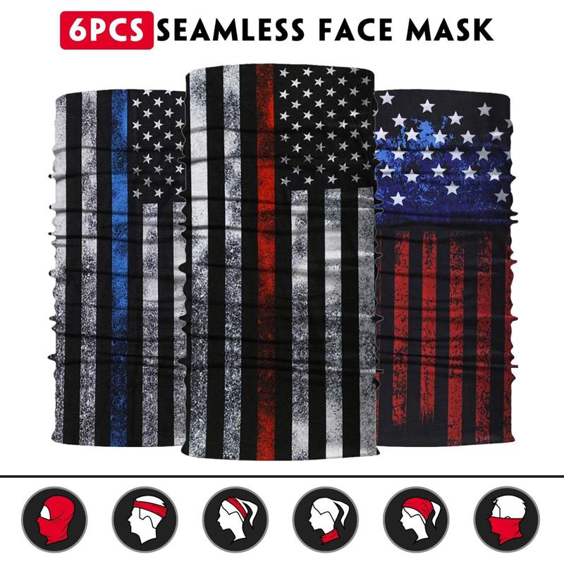 Neck Gaiter Face Mask Men Women,Seamless Bandana Rave Face Cover Scarf Mask,Balaclava,Headband, Head Wrap,Headwear