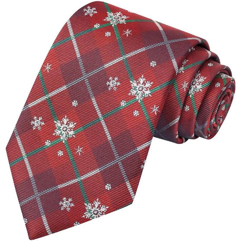 Christmas Tie Holiday Season Necktie Xmas Ties