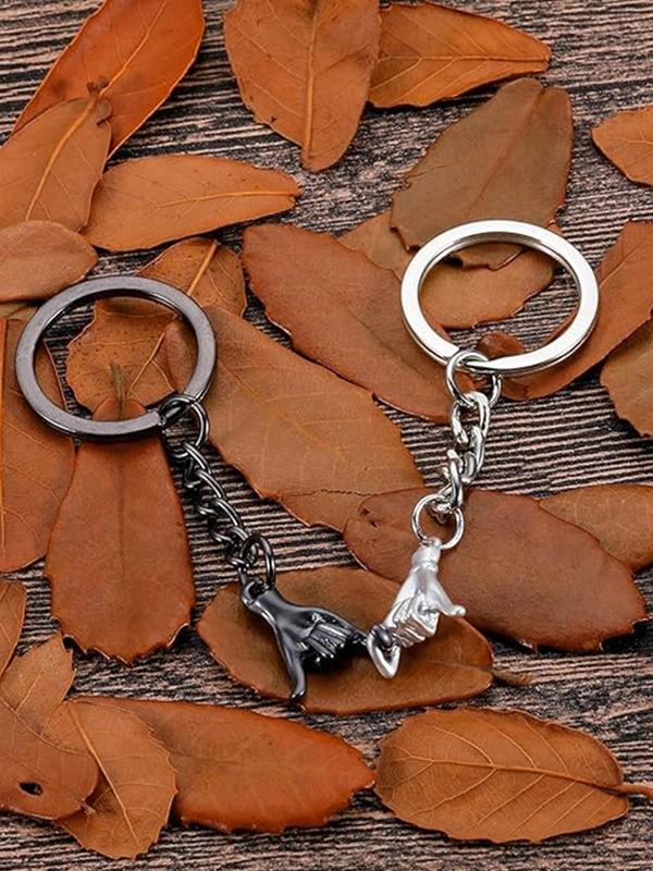 Couple Keychains, Fashionable Keychains for Couples, Fashion Accessories for Daily Use, Trendy All-match & Exquisite Keychain for Birthday Gift