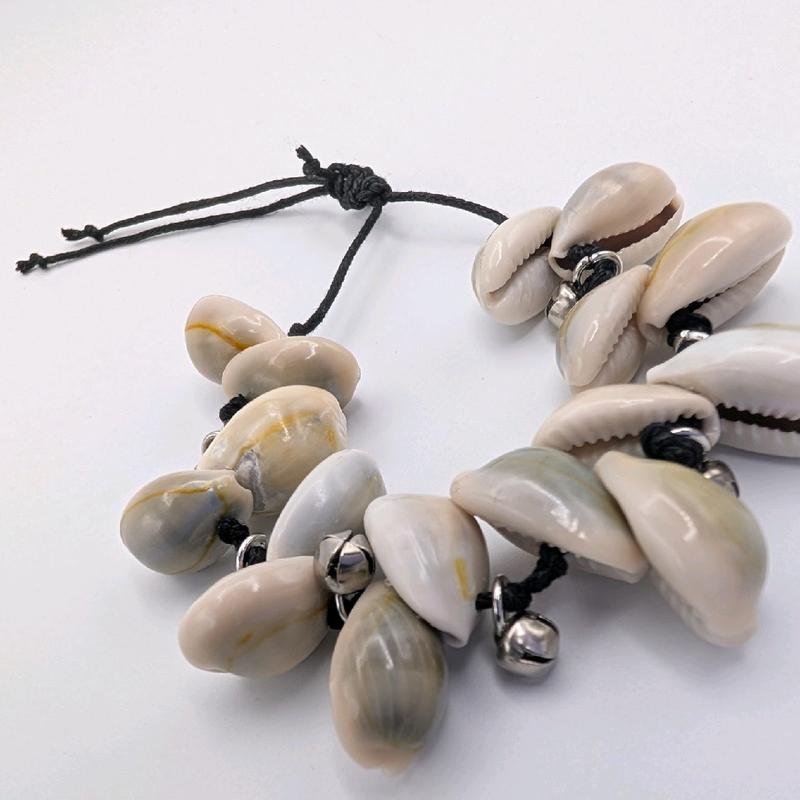 Double Cowrie Shells Anklets for Women - Fashion Accessory