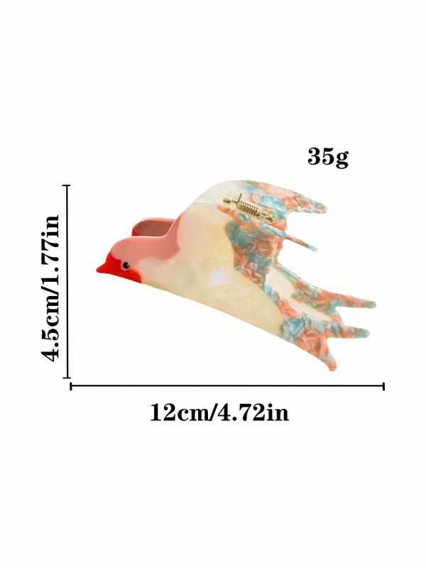 Cute Bird Design Hair Claw, Novelty Bird Shaped Design Hair Claw, Fashionable All-match Hair Accessories for Women & Girls