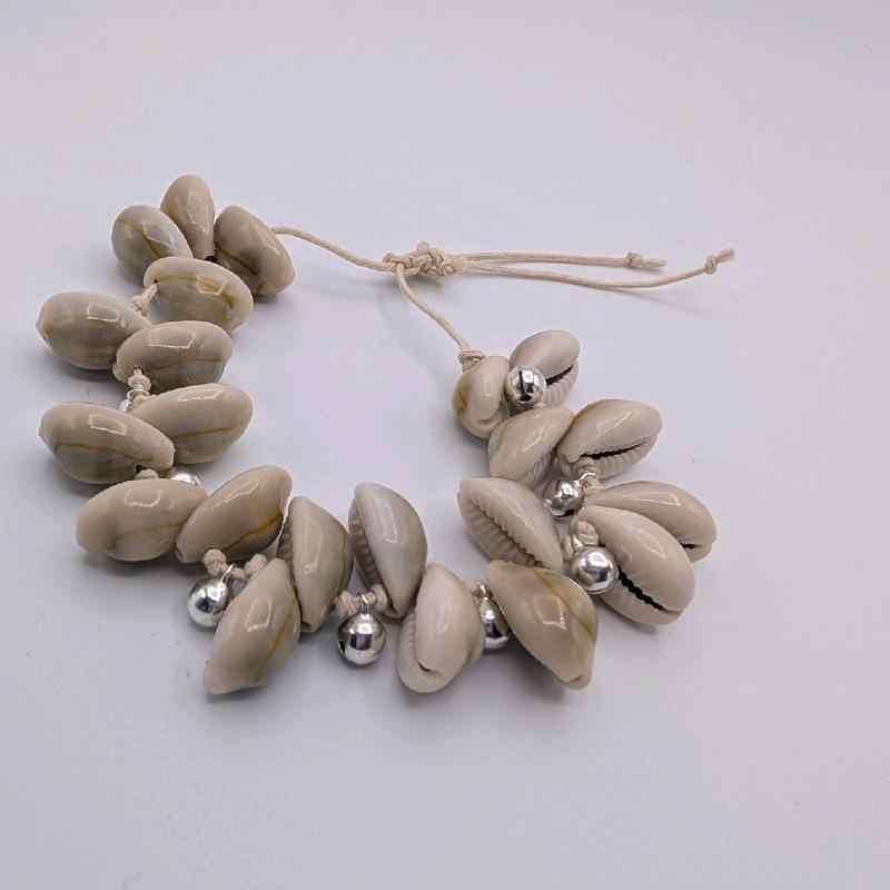 Double Cowrie Shells Anklets for Women - Fashion Accessory