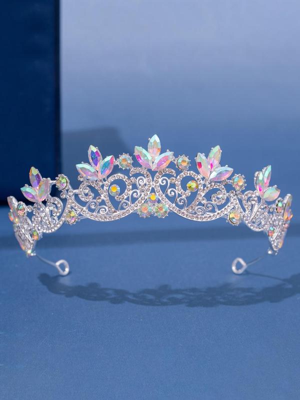 Wedding Crown Tiara for Women As Proposal Gifts, Gorgeous Fashion Rhinestone Queen Tiara, Princess Crown, Gifts for Girlfriends, Birthday Tiara Headband for Wedding Prom Bridal Party Costume