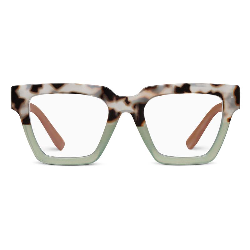 Peepers Take a Bow (Blue Light) Square Oversized Women's Fashion Eyewear