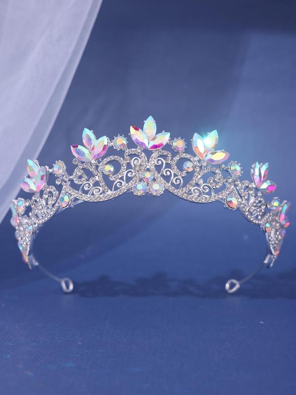 Wedding Crown Tiara for Women As Proposal Gifts, Gorgeous Fashion Rhinestone Queen Tiara, Princess Crown, Gifts for Girlfriends, Birthday Tiara Headband for Wedding Prom Bridal Party Costume