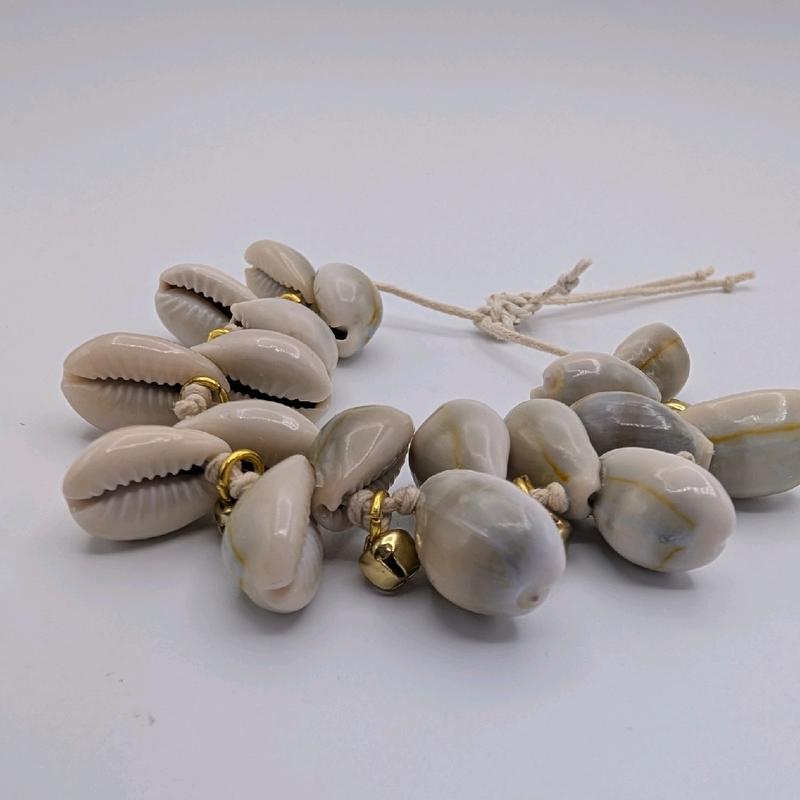 Double Cowrie Shells Anklets for Women - Fashion Accessory