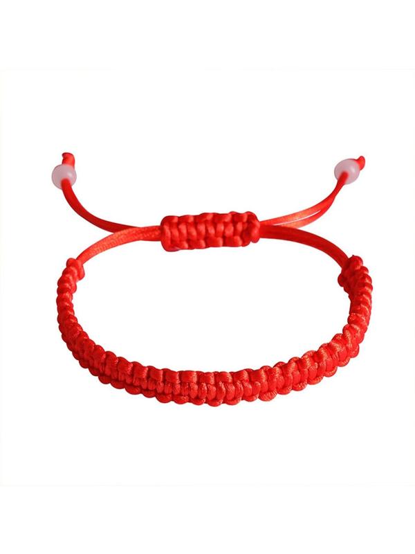 Fashion Simple Braided Link Bracelet, Braided Hand Rope for Women & Men, Summer Elegant All-match Fashion Accessories for Daily Wear, Exquisite Jewelry for Birthday Gifts