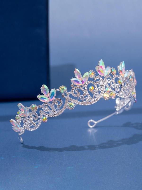 Wedding Crown Tiara for Women As Proposal Gifts, Gorgeous Fashion Rhinestone Queen Tiara, Princess Crown, Gifts for Girlfriends, Birthday Tiara Headband for Wedding Prom Bridal Party Costume