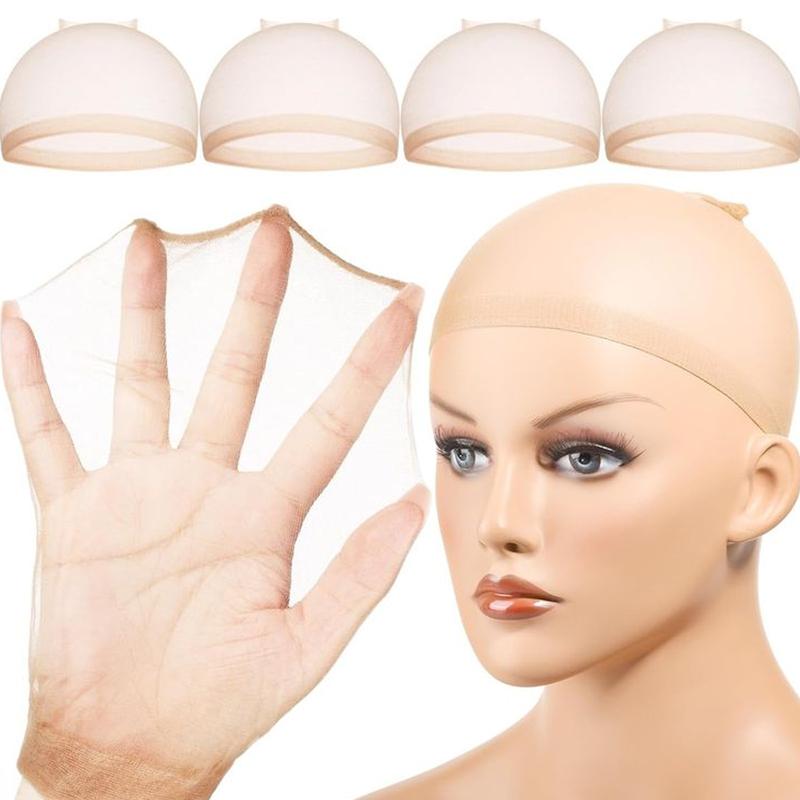 1PCS Unius HD Wig Cap for Invisible and Breathable Caps for Lace Front Wigs High-Elastic Stretchy Sheer Nylon Wig Caps Natural Transparent HD Ultra-thin Wig Caps