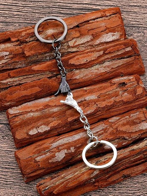 Couple Keychains, Fashionable Keychains for Couples, Fashion Accessories for Daily Use, Trendy All-match & Exquisite Keychain for Birthday Gift