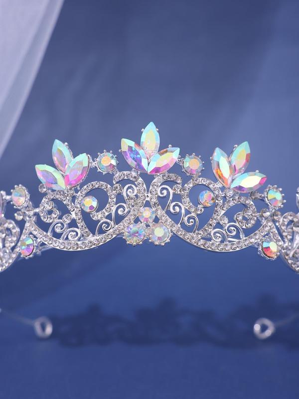 Wedding Crown Tiara for Women As Proposal Gifts, Gorgeous Fashion Rhinestone Queen Tiara, Princess Crown, Gifts for Girlfriends, Birthday Tiara Headband for Wedding Prom Bridal Party Costume