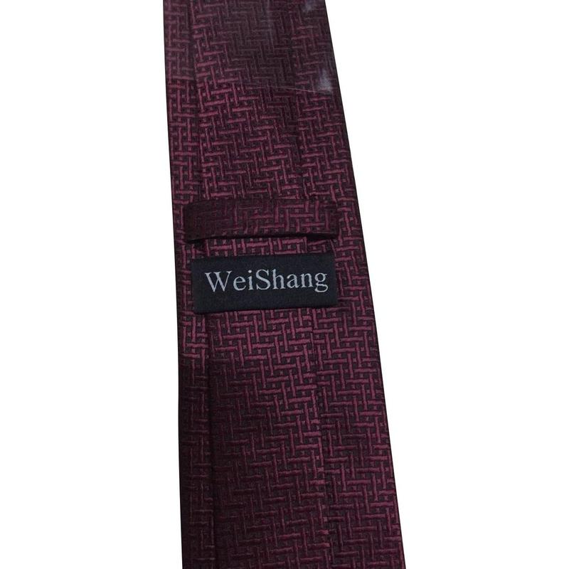 6 Count Classic Men's Silk Tie Necktie Woven Neck Ties