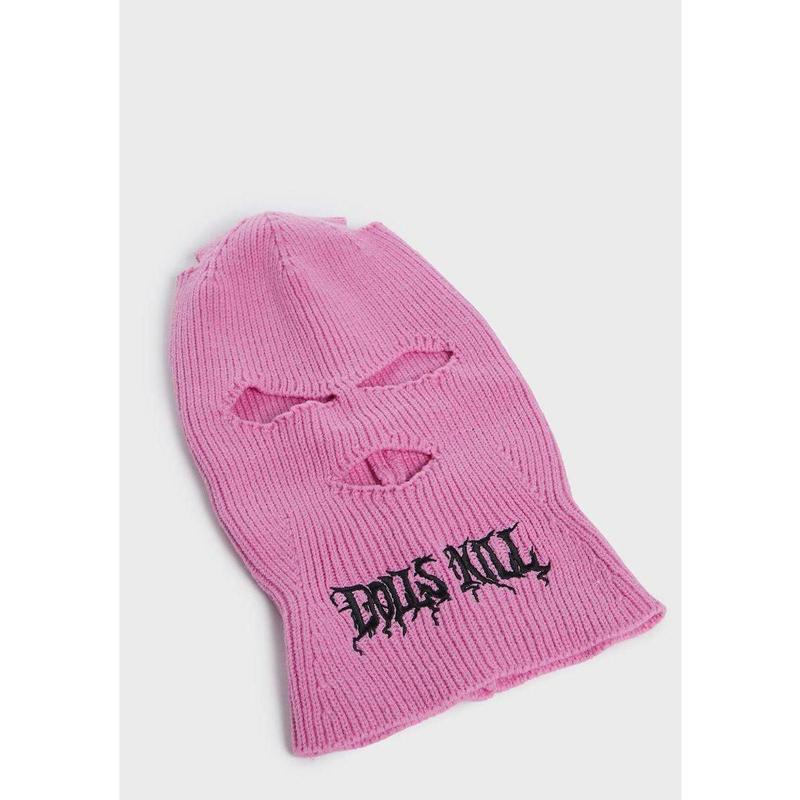 Pink DK Logo Ski Mask