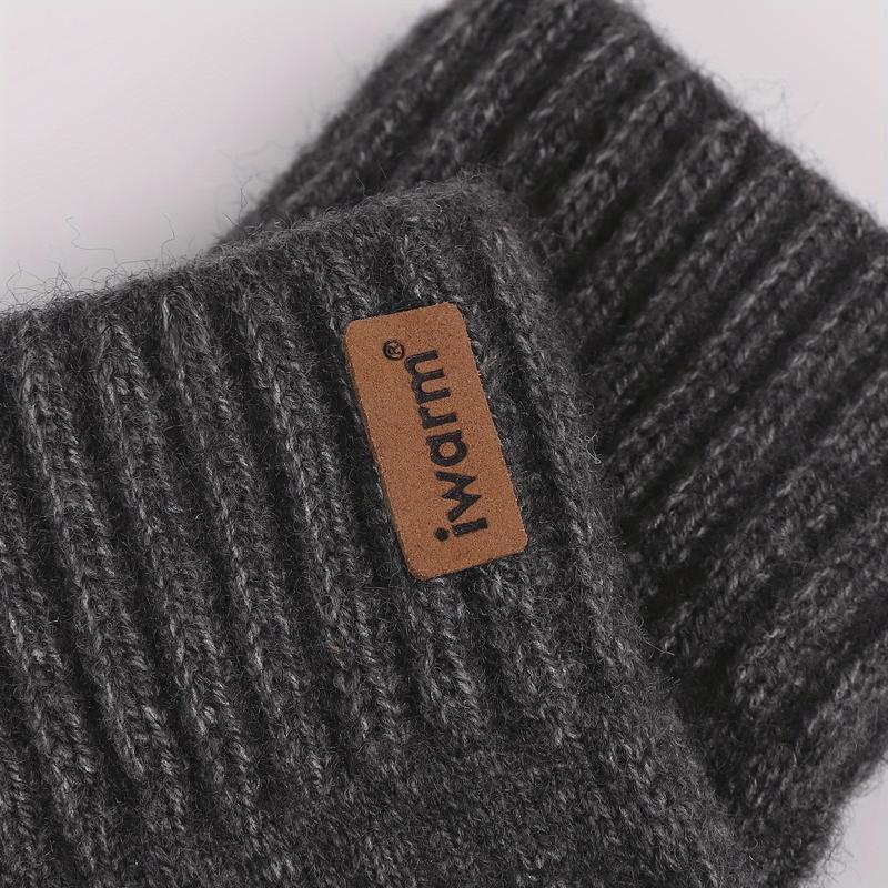 Unisex Alpaca Wool Gloves: Touchscreen Compatible, Warm, and Stylish for Winter - Perfect for Office, Travel, Cycling, and Festive Holidays