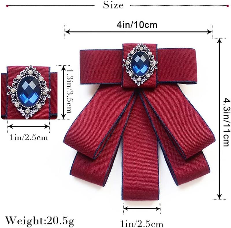 Professional Stewardess student groom adjustable fabric  bow tie Preppy collar for men and women