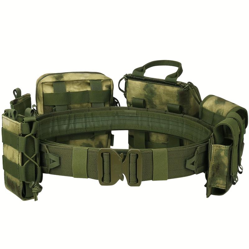 1000D Combat Belt with Pouches Duty Belts Utility Belt 8pcs Set Up