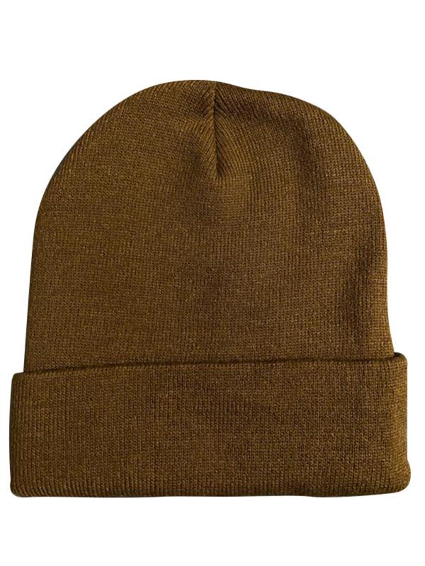 Cute Cartoon Patched Beanie Hat, Casual Thickened Beanie Hat for Fall & Winter, Fashion Accessories for Both Men & Women