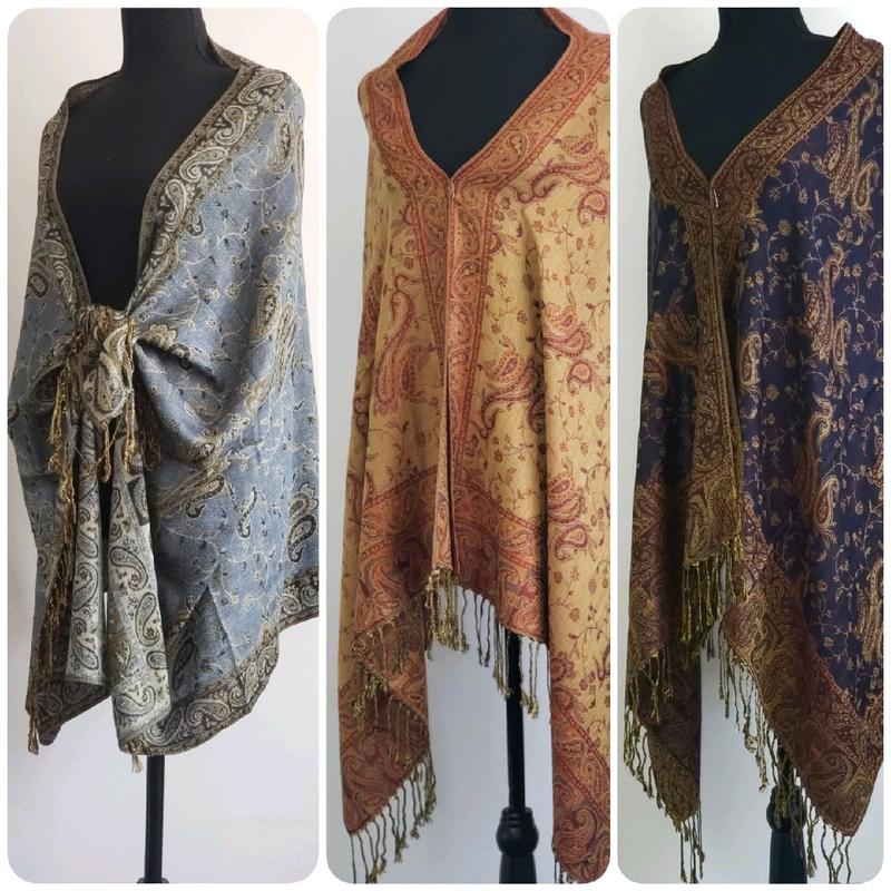 PASHMINA DOUBLE SIDED SCARF. WOMEN'S NECK SCARF BOTH  SIDES WEARABLE.SIZE 70x180CM MATERIAL-55% VISCOS+45% ACRYLIC SOFT COMFORTABLE & FASHION long scarf