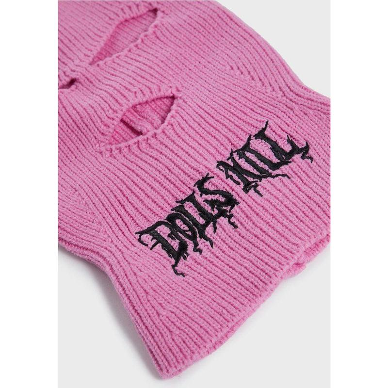 Pink DK Logo Ski Mask