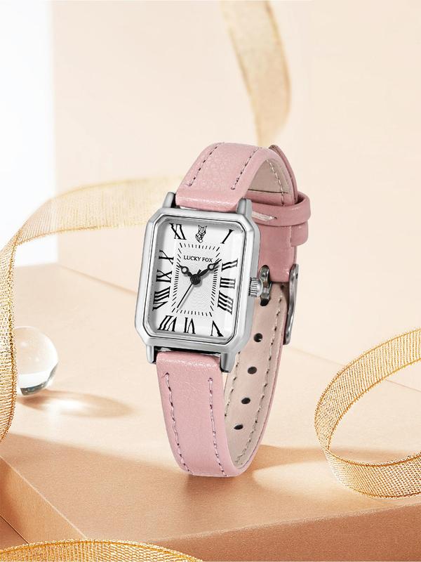 Elegant Square Dial Watches, Summer Minimalist Business Trendy Wristwatch As Gifts for Her, Back To School Women Accessories As Birthday Gift for Bestie, Fall Outfits, Fall Freshness Fall