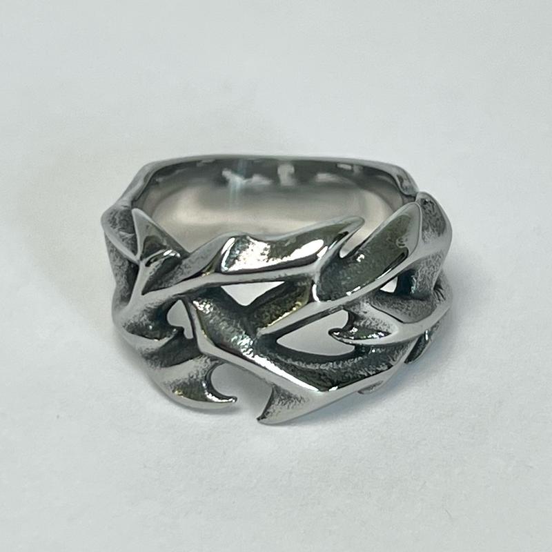 Branch Stainless Steel Ring for Men, Women - Fashion Costume Jewelry & Accessories