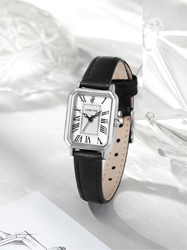 Elegant Square Dial Watches, Summer Minimalist Business Trendy Wristwatch As Gifts for Her, Back To School Women Accessories As Birthday Gift for Bestie, Fall Outfits, Fall Freshness Fall