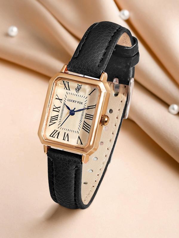 Elegant Square Dial Watches, Summer Minimalist Business Trendy Wristwatch As Gifts for Her, Back To School Women Accessories As Birthday Gift for Bestie, Fall Outfits, Fall Freshness Fall