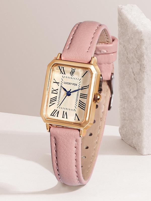 Elegant Square Dial Watches, Summer Minimalist Business Trendy Wristwatch As Gifts for Her, Back To School Women Accessories As Birthday Gift for Bestie, Fall Outfits, Fall Freshness Fall