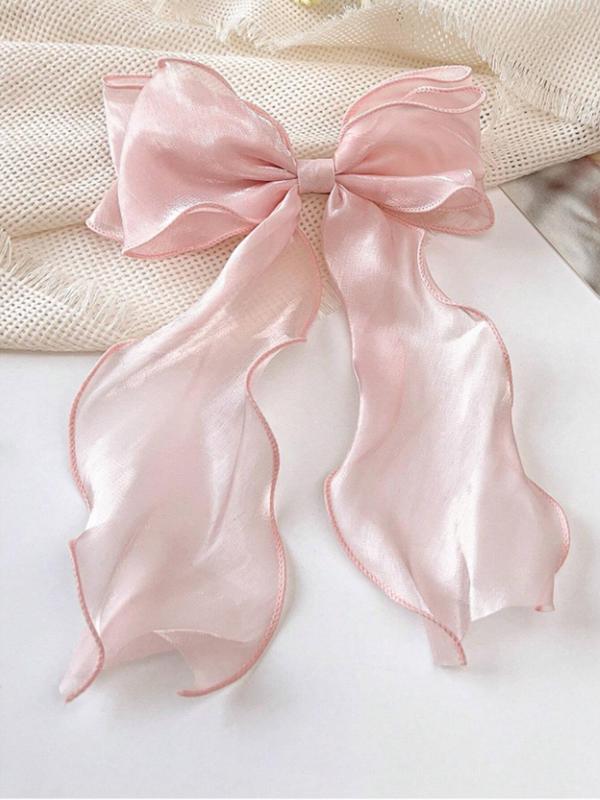 Women's Elegant Bowknot Design Hair Clips, Cute Trendy Hair Clips, Fashionable Hair Accessories for Women & Girls