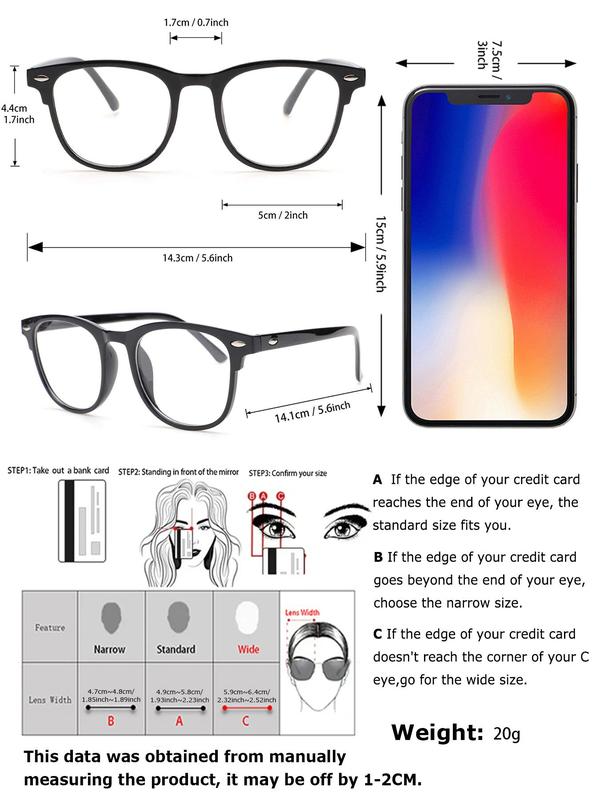 Preppy Leopard Pattern Eyeglasses, Fashion Square Frame Eyeglasses for Women & Girls, Fashion Eyeglasses for Work, Daily Clothing Decor, Perfect for Student Daily Use