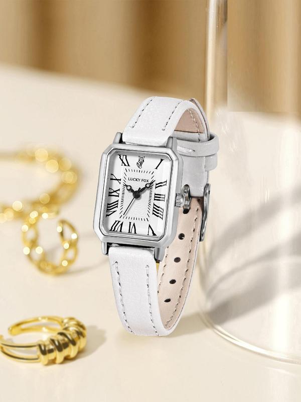 Elegant Square Dial Watches, Summer Minimalist Business Trendy Wristwatch As Gifts for Her, Back To School Women Accessories As Birthday Gift for Bestie, Fall Outfits, Fall Freshness Fall