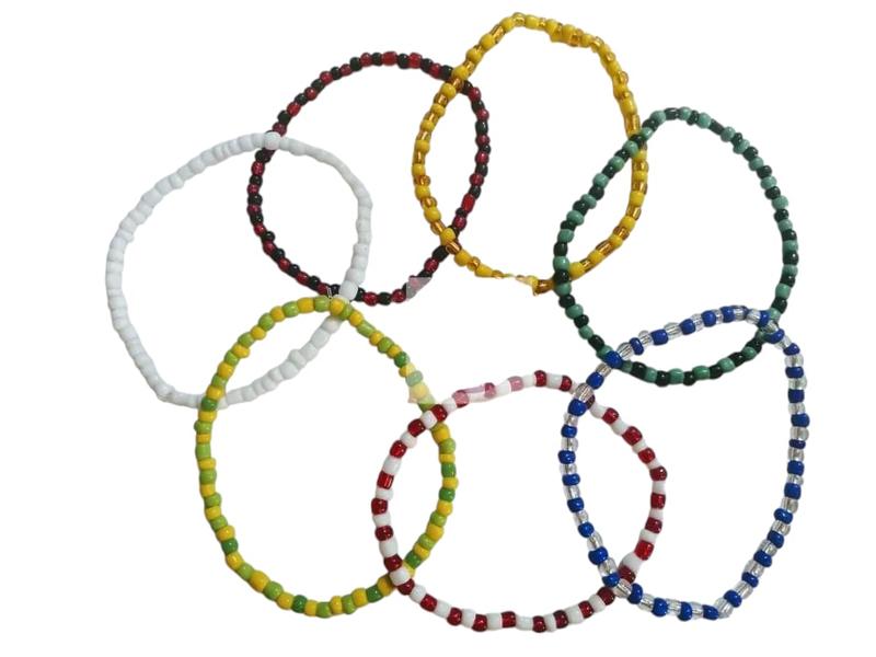 Santería Beaded Bracelets for Protection and Spiritual Connection - Powerful Orisha Bracelets