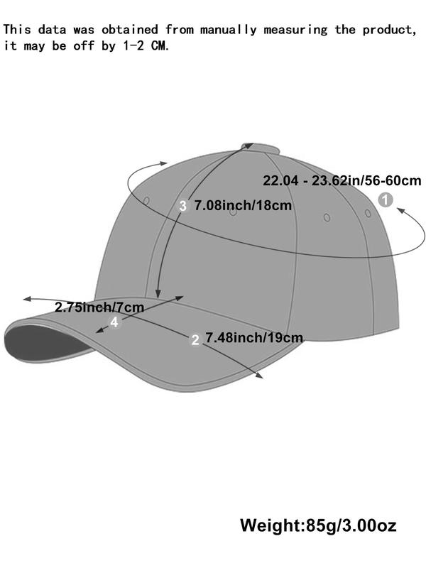 Fashionable Colorblock Patched Baseball Cap, Casual Outdoor Sports Hat for Men & Women, Trendy All-match Clothes Accessories for Daily Used