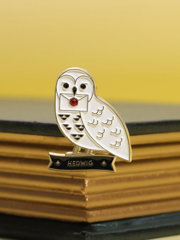 Cute Cartoon Owl & Trophy Design Brooch, Fashion Accessories for Women & Men, Trendy All-match & Exquisite Brooch for Birthday Gift