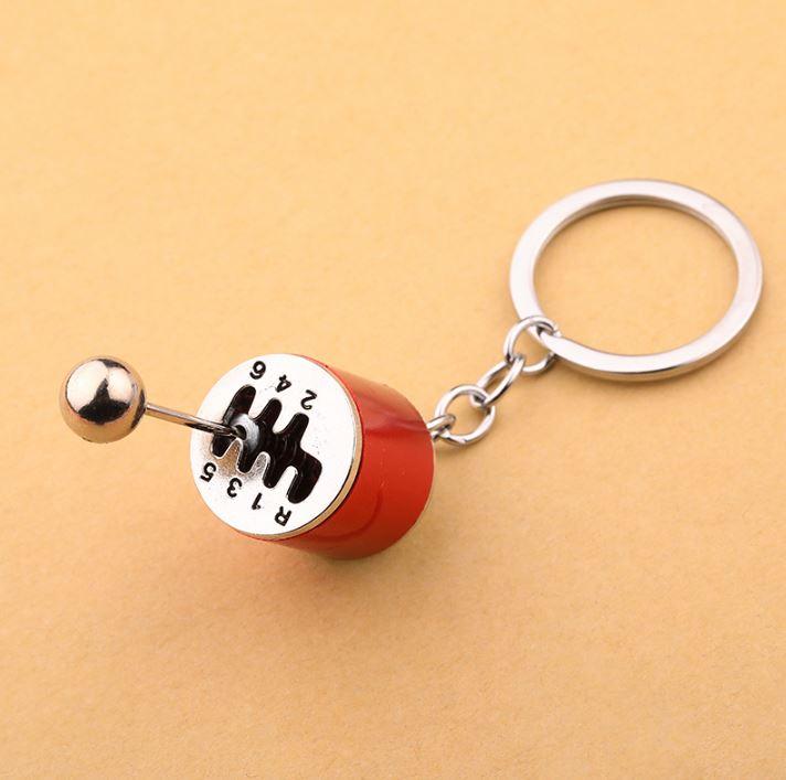 4 PACK Stick Shift Manual Transmission Keychain Fidget Toy | 6 Speed Gear Shift