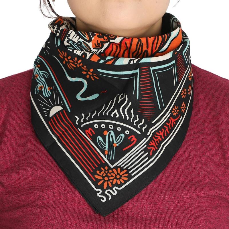 Western Theme Women's 6-Pack Bandana Set