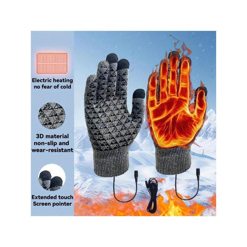 Electrically Heated Gloves, Electrically Heated Riding Gloves, Screen-Touchable Work Gloves, USB Electrically Heated Warm Gloves, Electrically Heated Warm Gloves, Warm Your Whole Hands