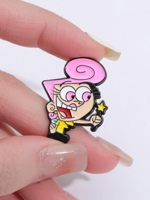 Cartoon Character Brooch, Cute Cartoon Brooch, Fashion Accessories for Men & Women, Enamel Pin Suitable for Backpacks, Jeans, Scarves, Hats Decoration