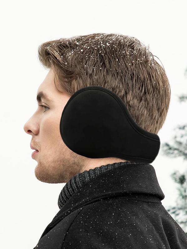 Men Earmuffs for Winter Big Cover Foldable Ear Warmers Outdoor Warm Women Adjustable Ear muffs